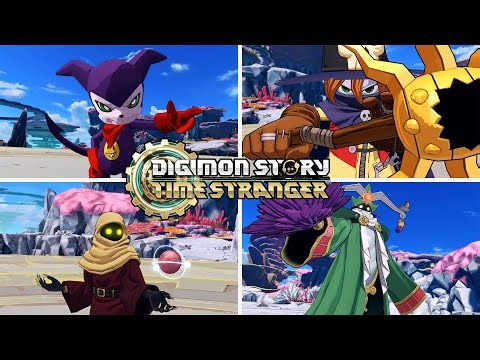 AncientWisemon Evolution, Special Skills & Win Screen - Digimon Story: Time Stranger