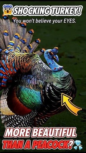 The Most Beautiful Turkey You’ve Never Seen 🦃✨
