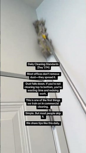 Part 1: Daily Cleaning Standards Most offices don’t remove dust—they spread it