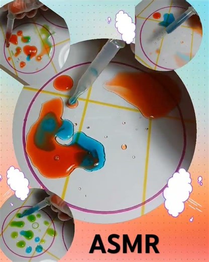 ASMR: color Mixing tutorial #asmr