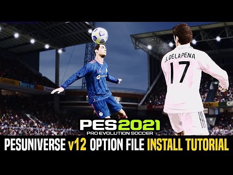 PES 2021 | PESUNIVERSE v12 Option File Install Tutorial [PlayStation]
