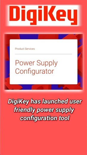 Build Your Own Power Supply in Minutes with DigiKey's New Configurator #shortsvideo #designengineer