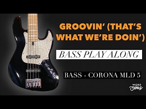GROOVIN' (THAT'S WHAT WE'RE DOING) | The S.O.S Band | Bass Cover (Notation & TAB available)