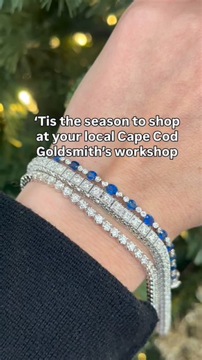 ‘Tis the season to shop local! Visit our Goldsmith Workshop & Fine Jewelry Store in Falmouth, Cape Cod. Let us help you find the holiday gift of her dreams. Our holiday sale is on now, featuring both in-stock favorites and made-to-order pieces. Thank you so much for supporting our artistry and shopping with us this season. #shoplocal #jewelry #holidays | Coast GoldWorks