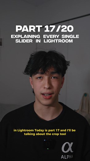 The crop tool is one of the most practical tools in Lightroom as it allows you to re-compose your images as you please. However, the amount of megapixels in the photo limits how much you can crop a photo before you start to lose image quality and sharpness. #photography #photographer #adobelightroom #lightroom #photoediting