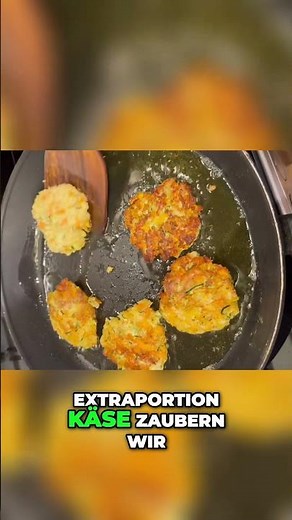 Außen knusprig, innen saftig – die besten Gemüsepuffer! 😍 Guten Appetit!