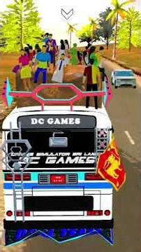 Driving Simulator Sri Lanka 🚍🔥 | Realistic Night Driving + Custom Bus 😎 #games