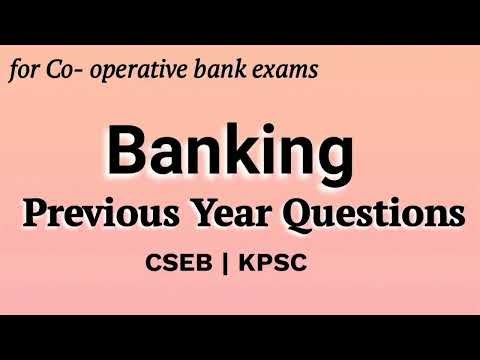 Banking Previous Questions | Cseb Banking Questions