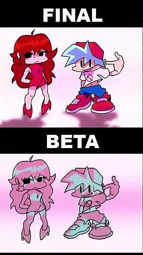 FNF - Sky: REBORN [FINAL VS BETA] (FNF MOD) #shorts