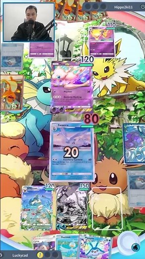 ULTIMATE WATER COMBO with PALKIA , SWANNA & VAPOREON - Pokemon TCG Pocket #ポケポケ #pokemonpocket