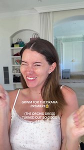 The Drama Premiere: Orchid Dress Transformation