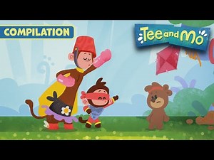 Playing Games | Tee and Mo 🐒 COMPILATION 🙈 15+ MINUTES