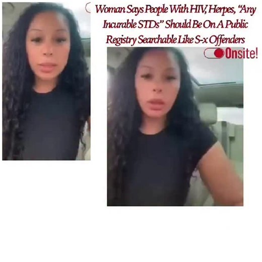 American woman sparks debate after saying people with HIV and incurable STDs should be listed in a national database like sex offenders An American woman has stirred serious conversation online after calling for a national database that would make it possible to check if someone is HIV positive before dating or getting intimate with them. In a viral video, the lady questioned why people with incurable sexually transmitted diseases like HIV or herpes aren’t automatically registered in a public sy