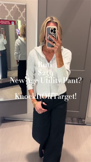 Affordable Wide Leg Utility Pants Comparison: Target vs. Ruti