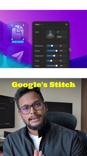 VIBE DESIGN!Figma stock crased because google stitch update!🔥
