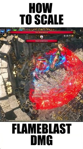 How to Scale Flame blast Damage 🔥 | PoE 2 0.5.5 #PathOfExile2 #PoE2 #Flameblast #GemlingLegionnaire