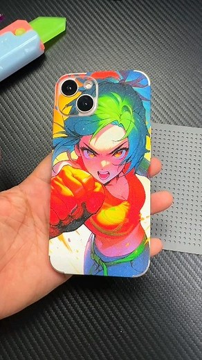 Personalized stickers for iphones, which are both light and thin, and have the feel of bare metal. The 3m adhesive material is easy to apply and peel off #iphoneskin #apple #iphone15skin #iphone15promax #backskin #reels | Tech way