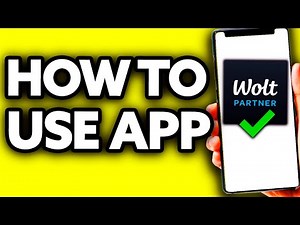 How To Use Wolt Partner App (2025)