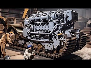 Caterpillar Engine Rebirth | Hidden Techniques Used to Reignite Dead Diesel ENGINE