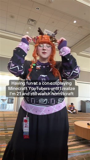 Cosplaying Minecraft YouTubers at a Convention