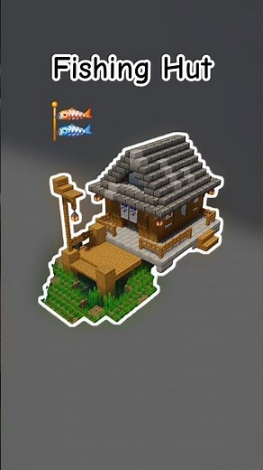 Japanese Fishing Hut | Minecraft Build