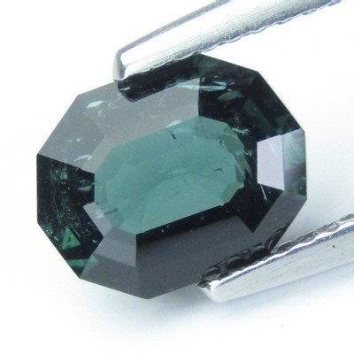 1.67Cts Finest Natural Blue Green Tourmaline 9.1x7x3.9mm Fancy Cut Gemstone--VDO | eBay