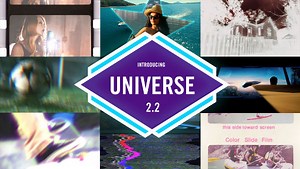 Plugin-Update mit neuen Transitions -- Red Giant Universe 2.2