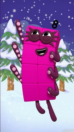 Christmas Eve Excitment - Count up to 10! 🛷 Learn to Count for Kids | Number Cartoon | Numberblocks