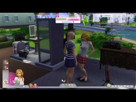 The Sims™ 4: Kissing scene 2