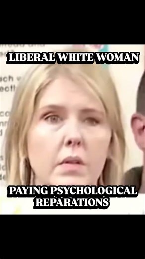 The always apologetic for being born "privileged" crazy eyed liberal white woman just ignoring the destruction of America by third world illegal Somali Pirates and paying psychological reparations with their pretend dramatic outrage. They are the worst. | Steak For Breakfast Podcast