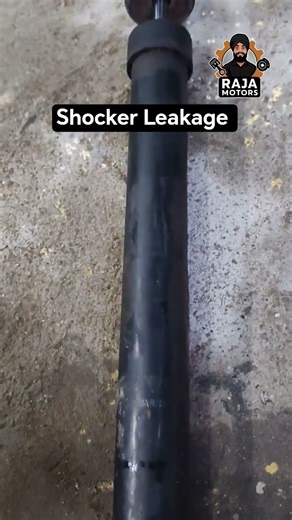 🚗 Shocker Leak! If your car’s shock absorber looks like this, it’s time to replace it 😱 #CarTips