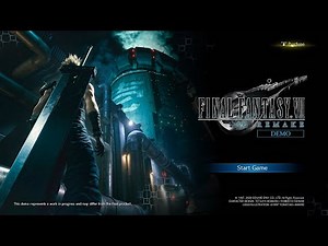 Final Fantasy VII Remake - Full Demo Playthrough [PS4]