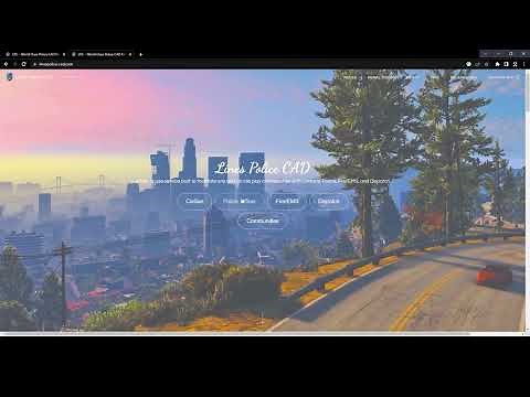 Lines Police Cad Tutorial