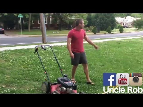 Easiest Way to Cut Your Grass with Uncle Rob