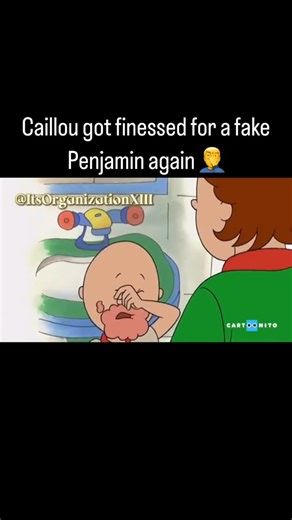 CARTBUSTA on Instagram: "Why the narrator have to do Caillou like that? 😭 Make sure to follow my new page for all the “highly educational” content coming your way! @cartbustaa 🤓📚"