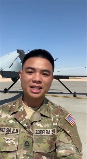 🇺🇸Review of the US Army's MQ-9 Reaper🇺🇸#videoshort #army #asmr #shorts #short
