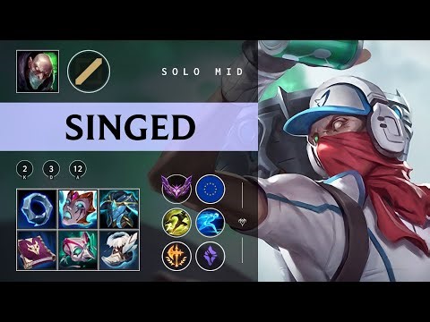 Singed Mid vs Viktor - EUW Master Patch 25.24