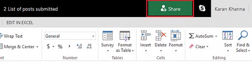 How to Co-Author and Collaborate on Excel Workbooks at the same time