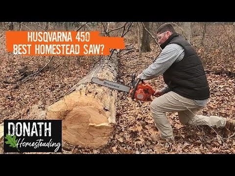 Husqvarna 450 Rancher Chainsaw Review from a Lifelong Stihl Owner.
