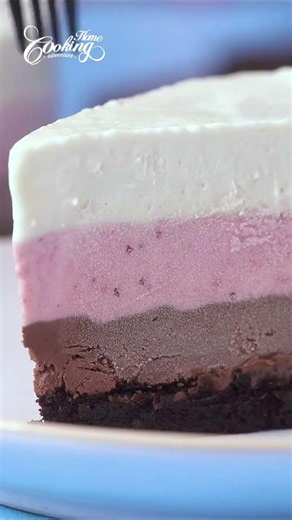 The Ultimate Neapolitan Ice Cream Cake!