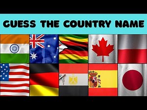 Guess the Country Name | A-Z Countries with Flags | ABC Country Name | Learn Country Name | Country