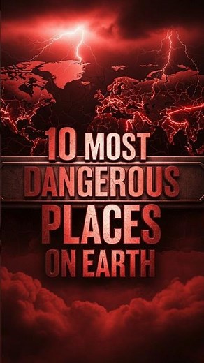 10 MOST DANGEROUS Places on Earth!