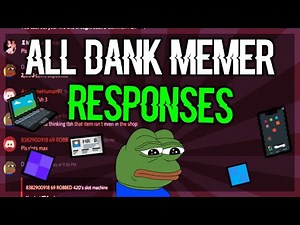 All Dank Memer Discord Auto Response Commands