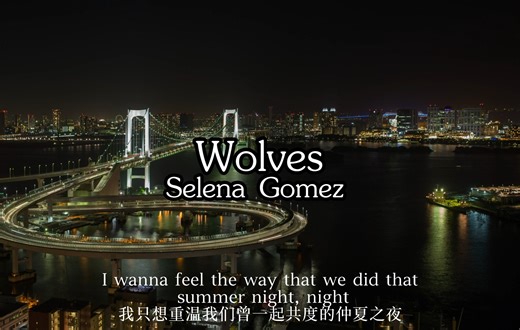 开口跪的一首歌《Wolves》太值得单曲循环了