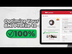 Your BNI Profile is Costing You Referrals (Here's Why)