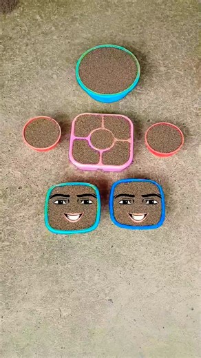 🍒OMG Amazing surprise as soon as the Sand Bowl Cakecap breaks🍆#shortsfeed#mainan #viral