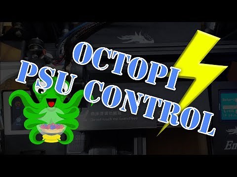 Using OctoPrint with PSU Control to turn off and on your 3D Printer.