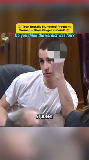 😱 Teen Brutally Mur.ders Pregnant Woman - Gives Fin.ger in Court! 😡 | Os Zinocentes