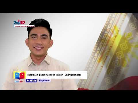 Grade 8 Filipino Q1 Ep 5 Pagsulat ng Salawikain at Kasabihan