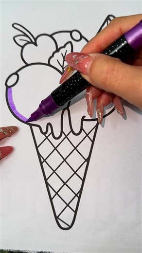 Glitter Effect Brush Markers for Creative Projects